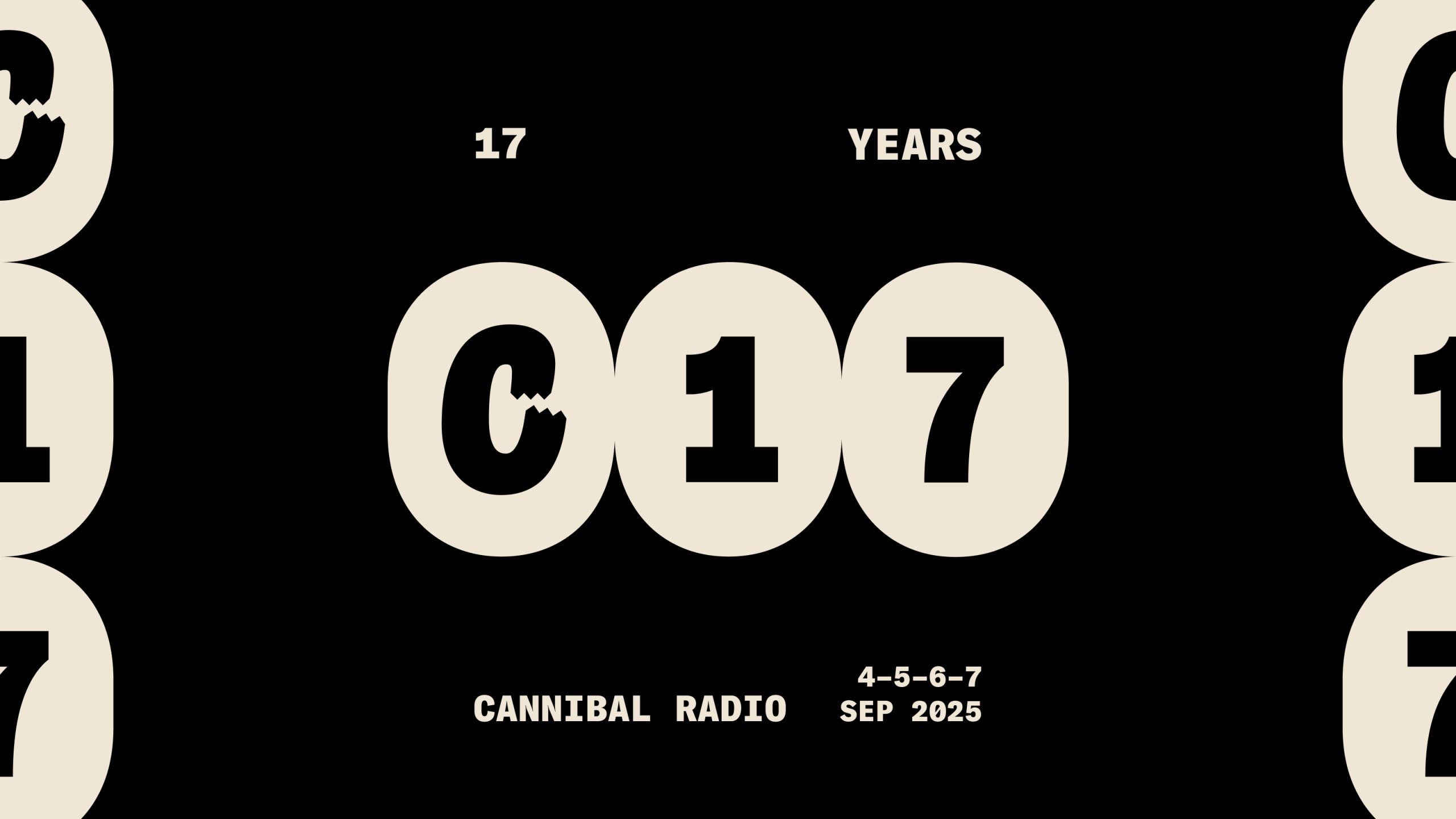 17 years Cannibal Radio